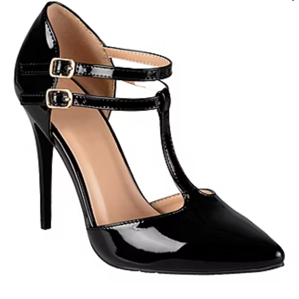 Journee Collection Womens Tru T-Strap Pumps Size 8.5 Wide